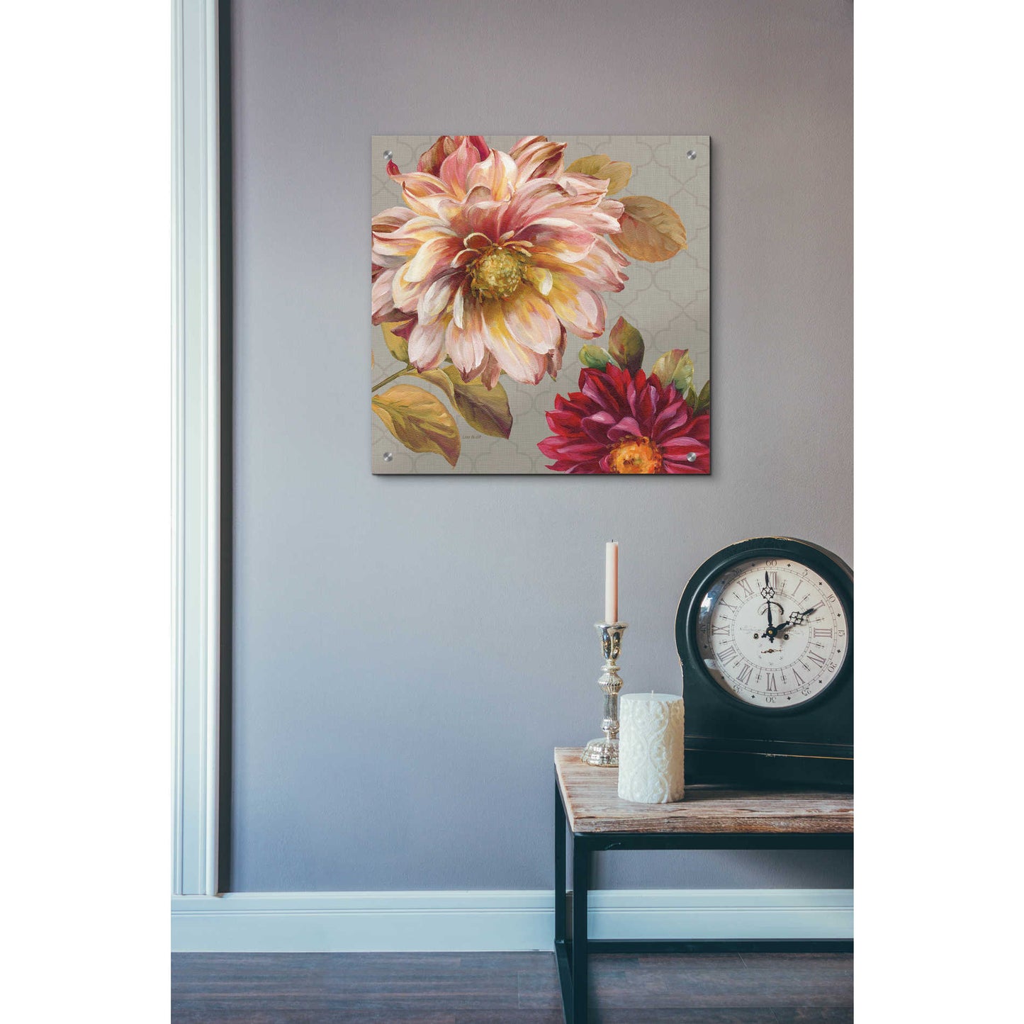 Epic Art 'Classically Beautiful III' by Lisa Audit, Acrylic Glass Wall Art,24x24