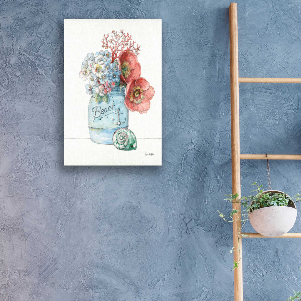 Epic Art 'Sea Finds I' by Lisa Audit, Acrylic Glass Wall Art,16x24