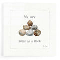 Epic Art 'Pebbles and Sandpipers VI' by Lisa Audit, Acrylic Glass Wall Art