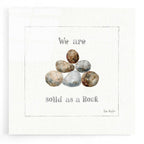 Epic Art 'Pebbles and Sandpipers VI' by Lisa Audit, Acrylic Glass Wall Art