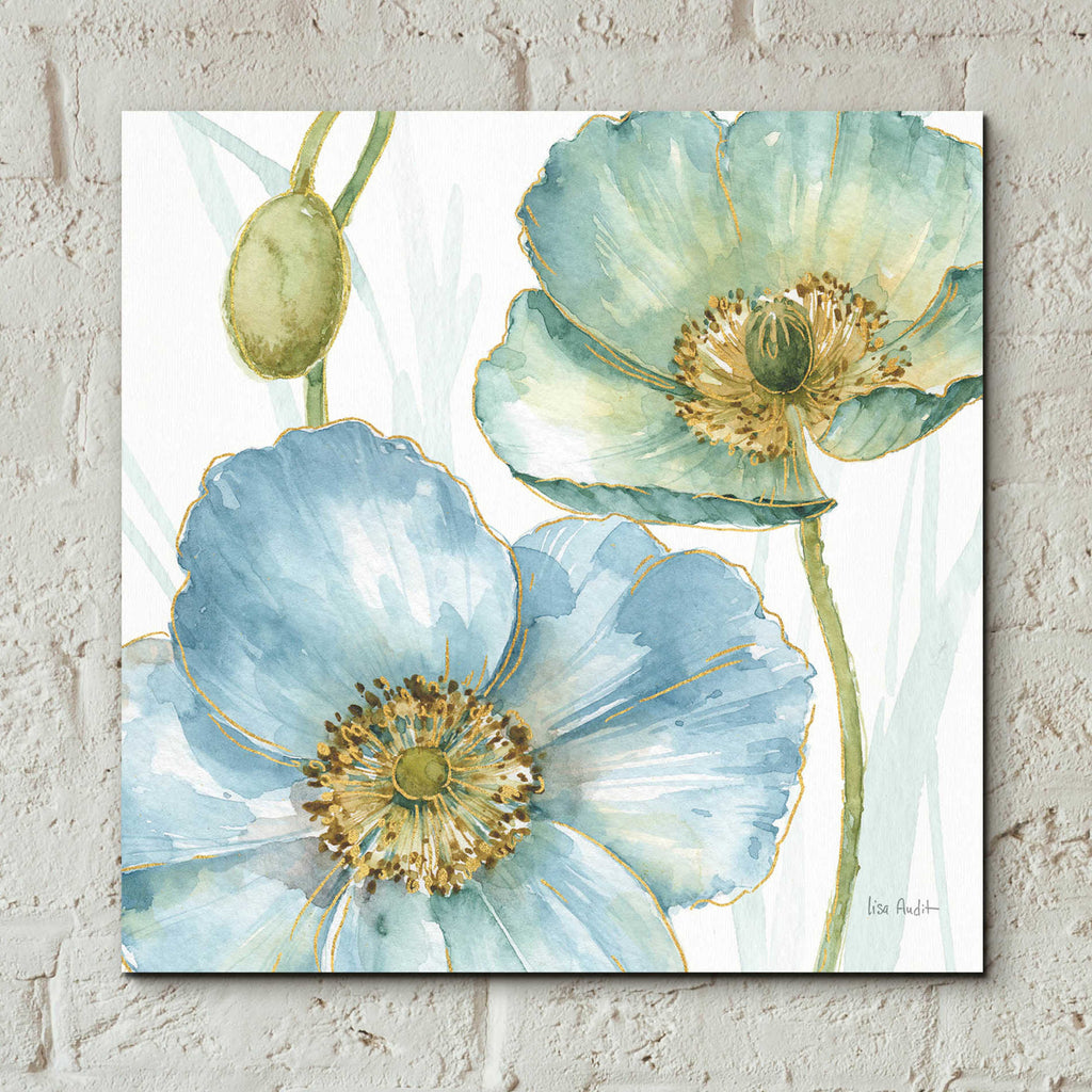 Epic Art 'My Greenhouse Flowers II' by Lisa Audit, Acrylic Glass Wall Art,12x12
