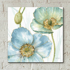 Epic Art 'My Greenhouse Flowers II' by Lisa Audit, Acrylic Glass Wall Art,12x12
