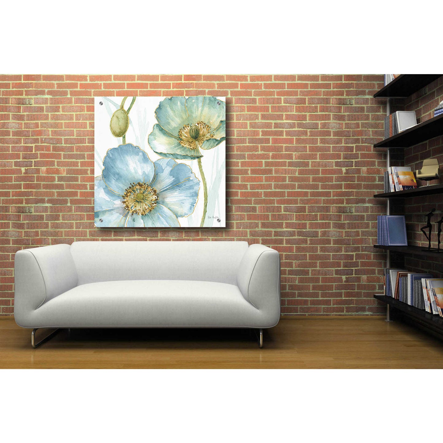 Epic Art 'My Greenhouse Flowers II' by Lisa Audit, Acrylic Glass Wall Art,36x36