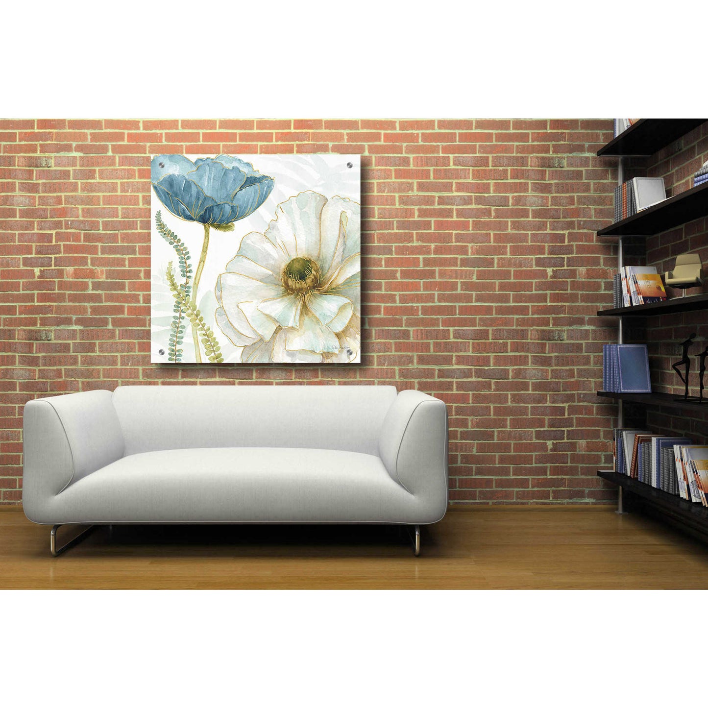 Epic Art 'My Greenhouse Flowers III' by Lisa Audit, Acrylic Glass Wall Art,36x36