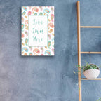 Epic Art 'Rainbow Seeds Love Lives' by Lisa Audit, Acrylic Glass Wall Art,16x24