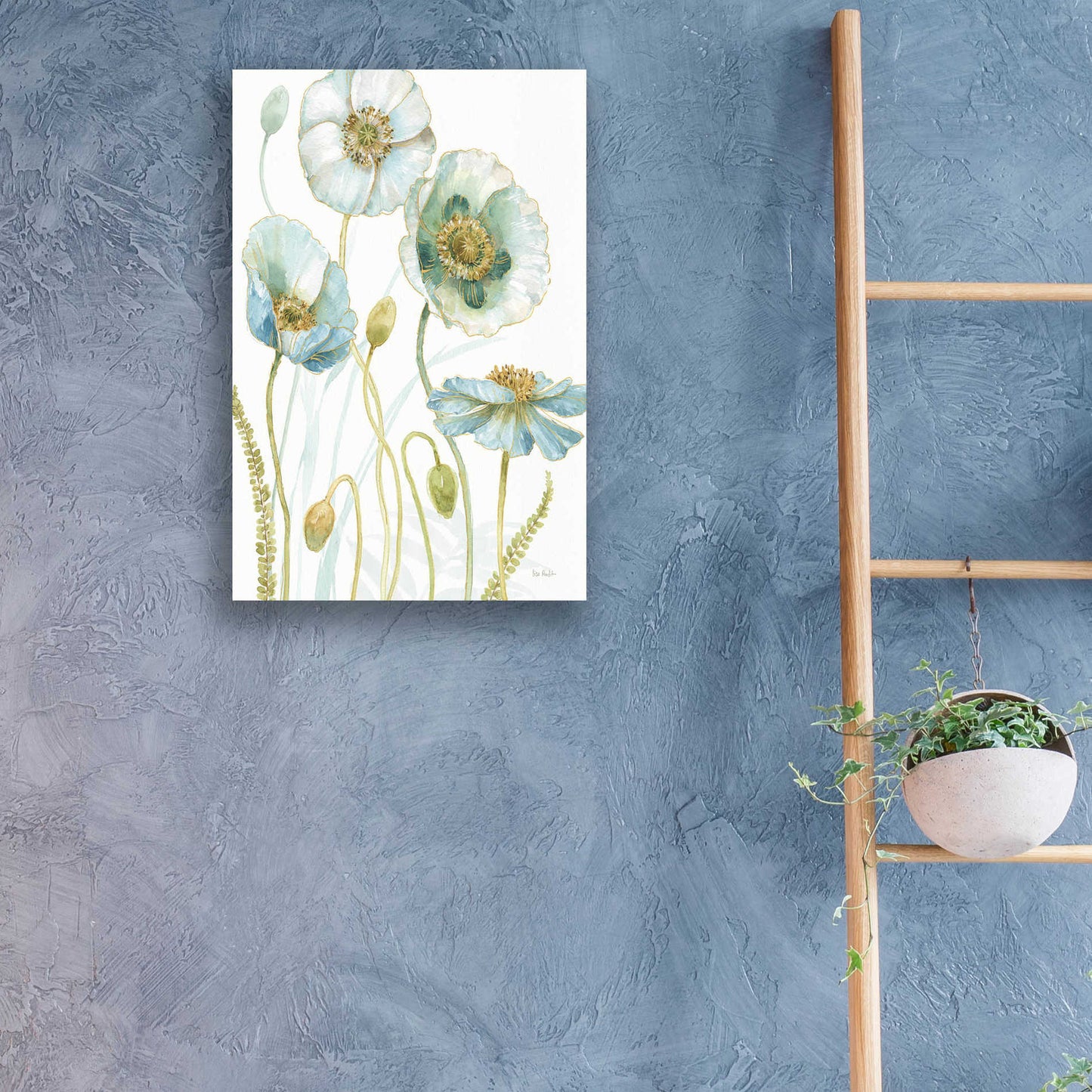 Epic Art 'My Greenhouse Flowers VII,' by Lisa Audit, Acrylic Glass Wall Art,16x24