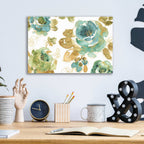 Epic Art 'My Greenhouse Roses I,' by Lisa Audit, Acrylic Glass Wall Art,16x12
