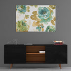 Epic Art 'My Greenhouse Roses I,' by Lisa Audit, Acrylic Glass Wall Art,36x24
