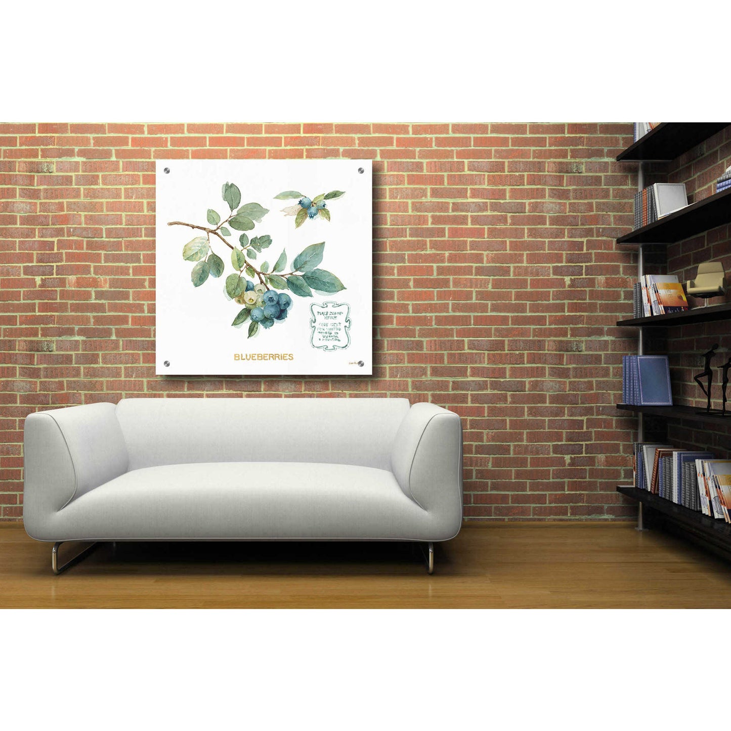 Epic Art 'My Greenhouse Fruit II,' by Lisa Audit, Acrylic Glass Wall Art,36x36