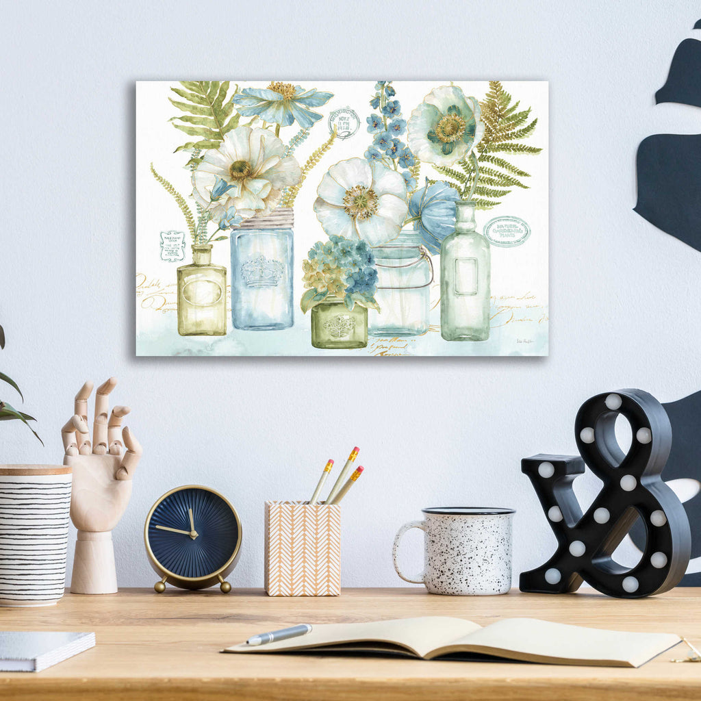 Epic Art 'My Greenhouse Bouquet I,' by Lisa Audit, Acrylic Glass Wall Art,16x12