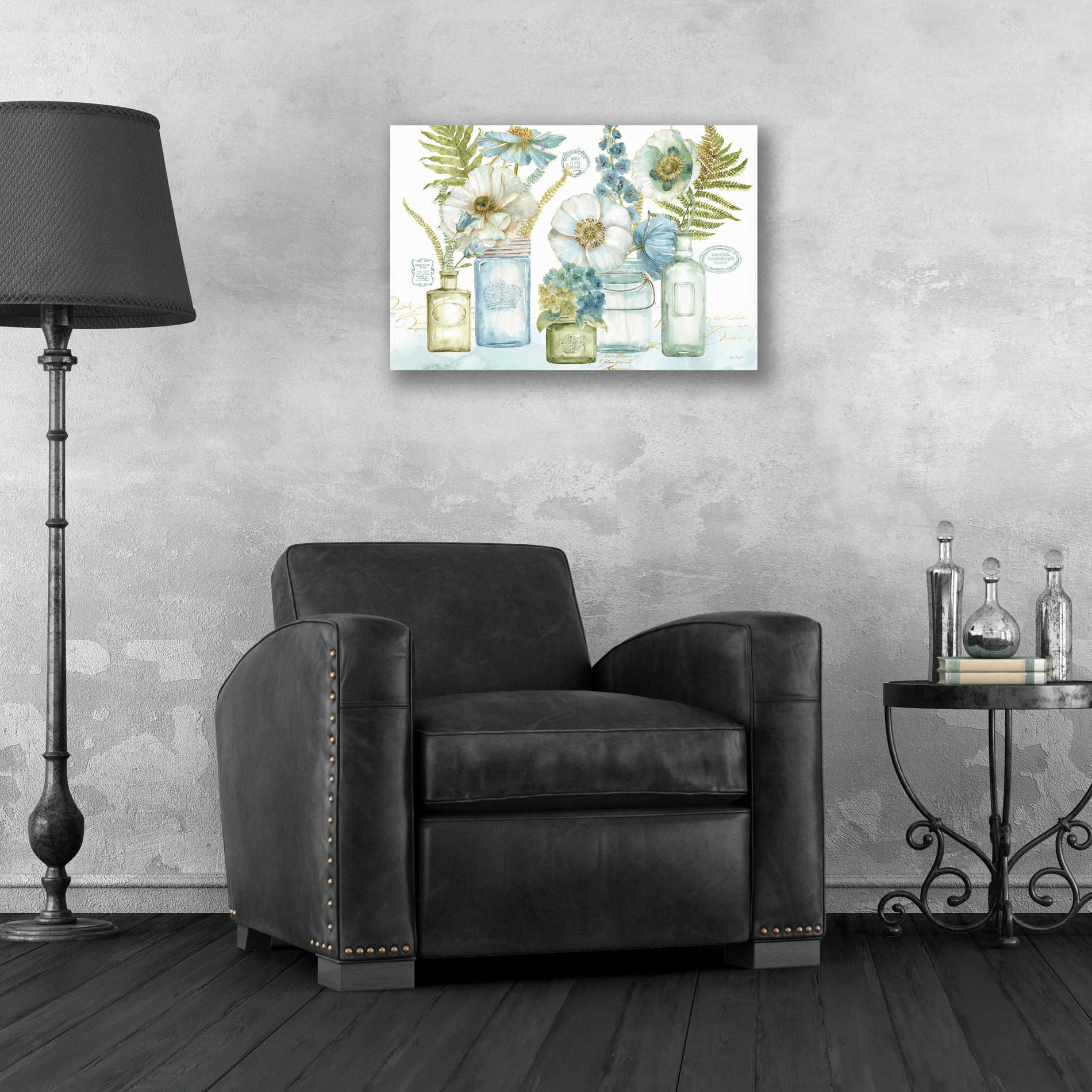 Epic Art 'My Greenhouse Bouquet I,' by Lisa Audit, Acrylic Glass Wall Art,24x16