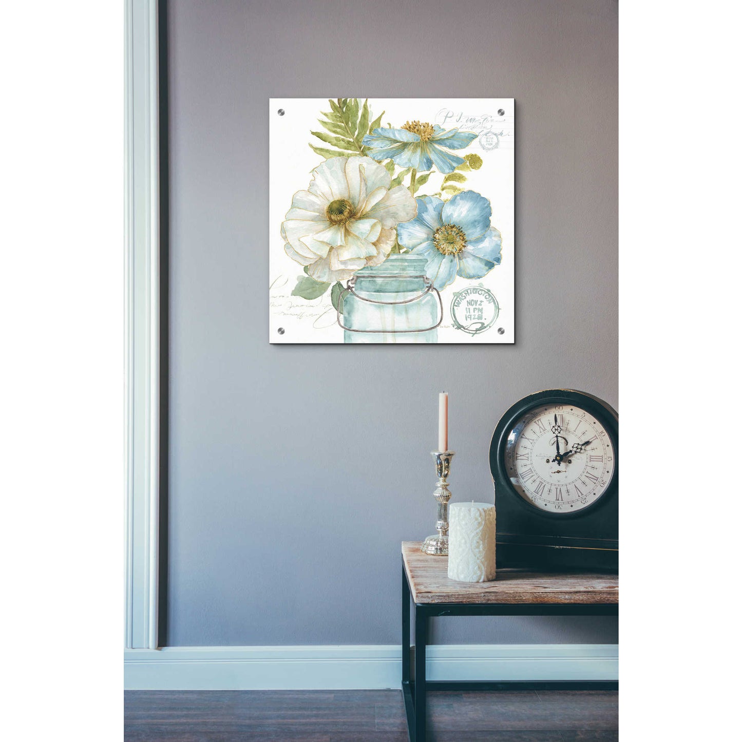 Epic Art 'My Greenhouse Bouquet II,' by Lisa Audit, Acrylic Glass Wall Art,24x24