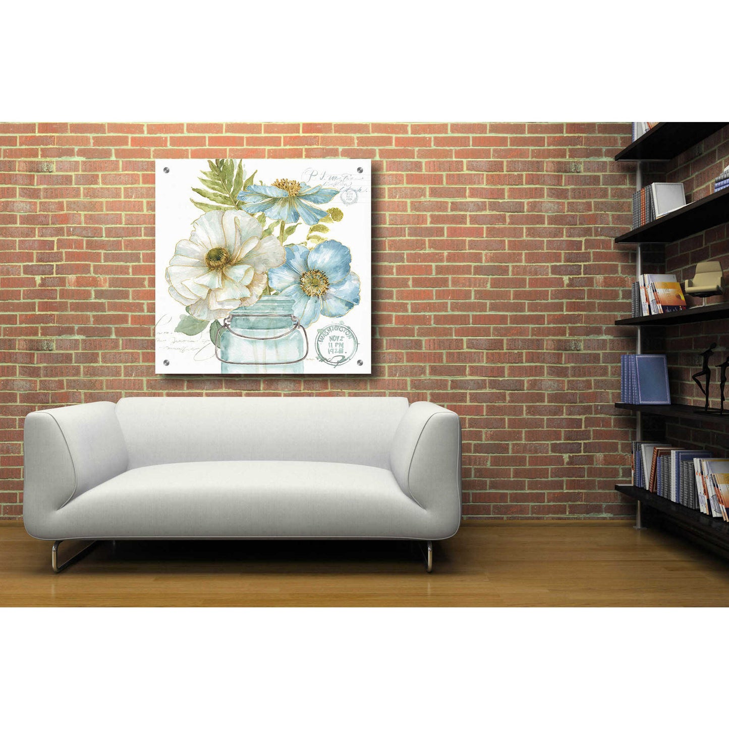 Epic Art 'My Greenhouse Bouquet II,' by Lisa Audit, Acrylic Glass Wall Art,36x36