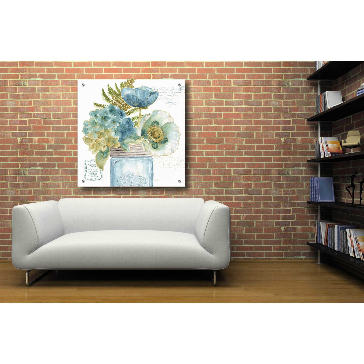 Epic Art 'My Greenhouse Bouquet III,' by Lisa Audit, Acrylic Glass Wall Art,36x36