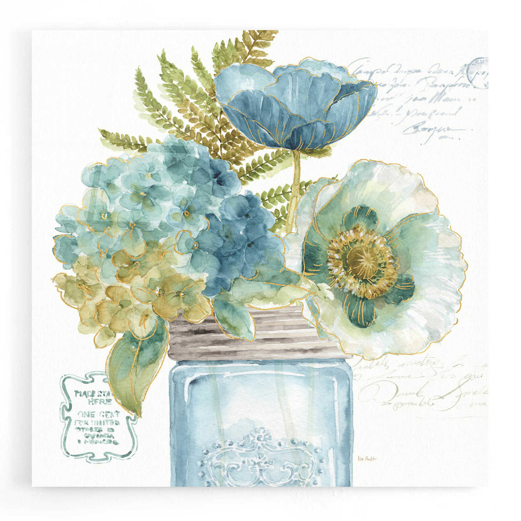 Epic Art 'My Greenhouse Bouquet III,' by Lisa Audit, Acrylic Glass Wall Art