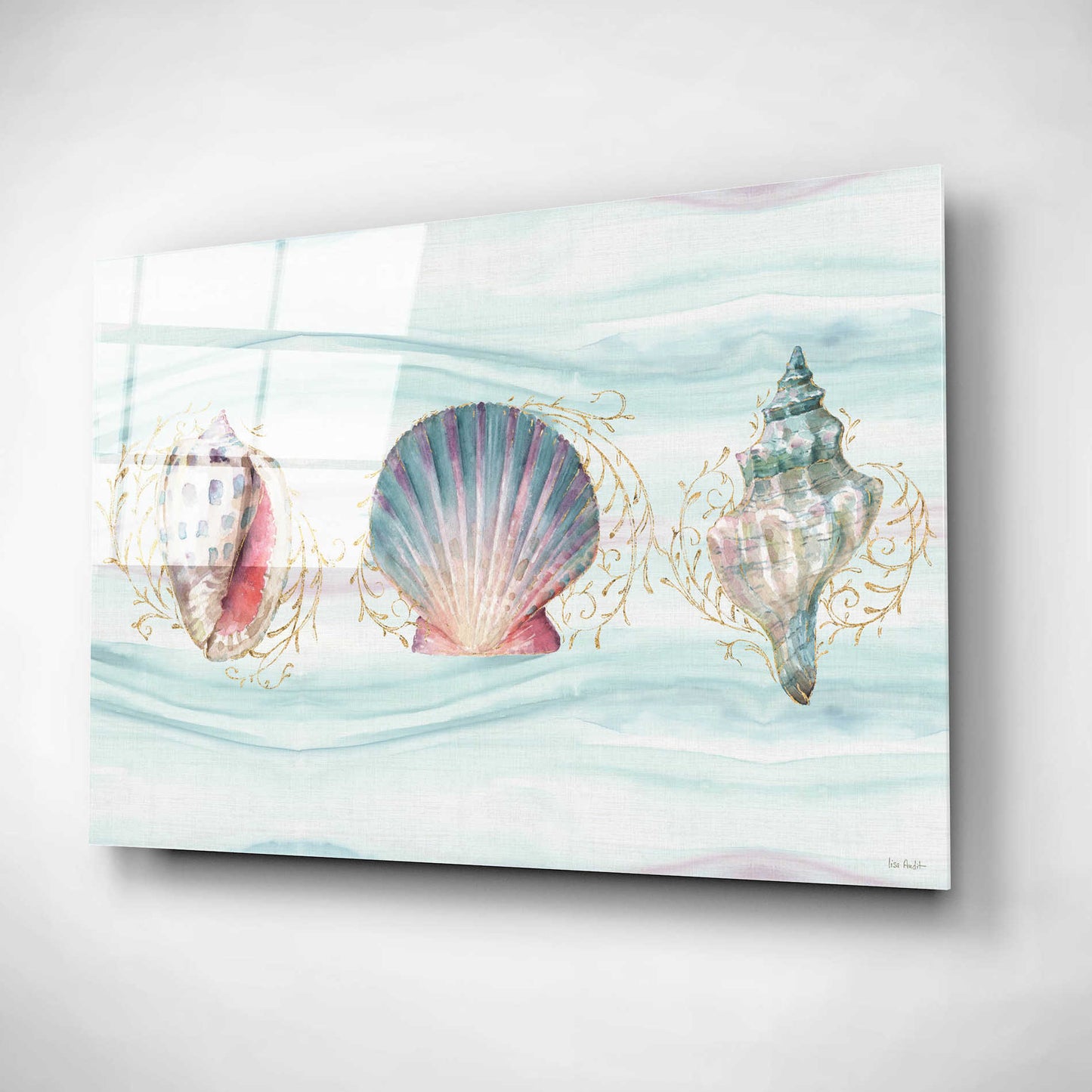 Epic Art 'Ocean Dream XIV' by Lisa Audit, Acrylic Glass Wall Art,24x16