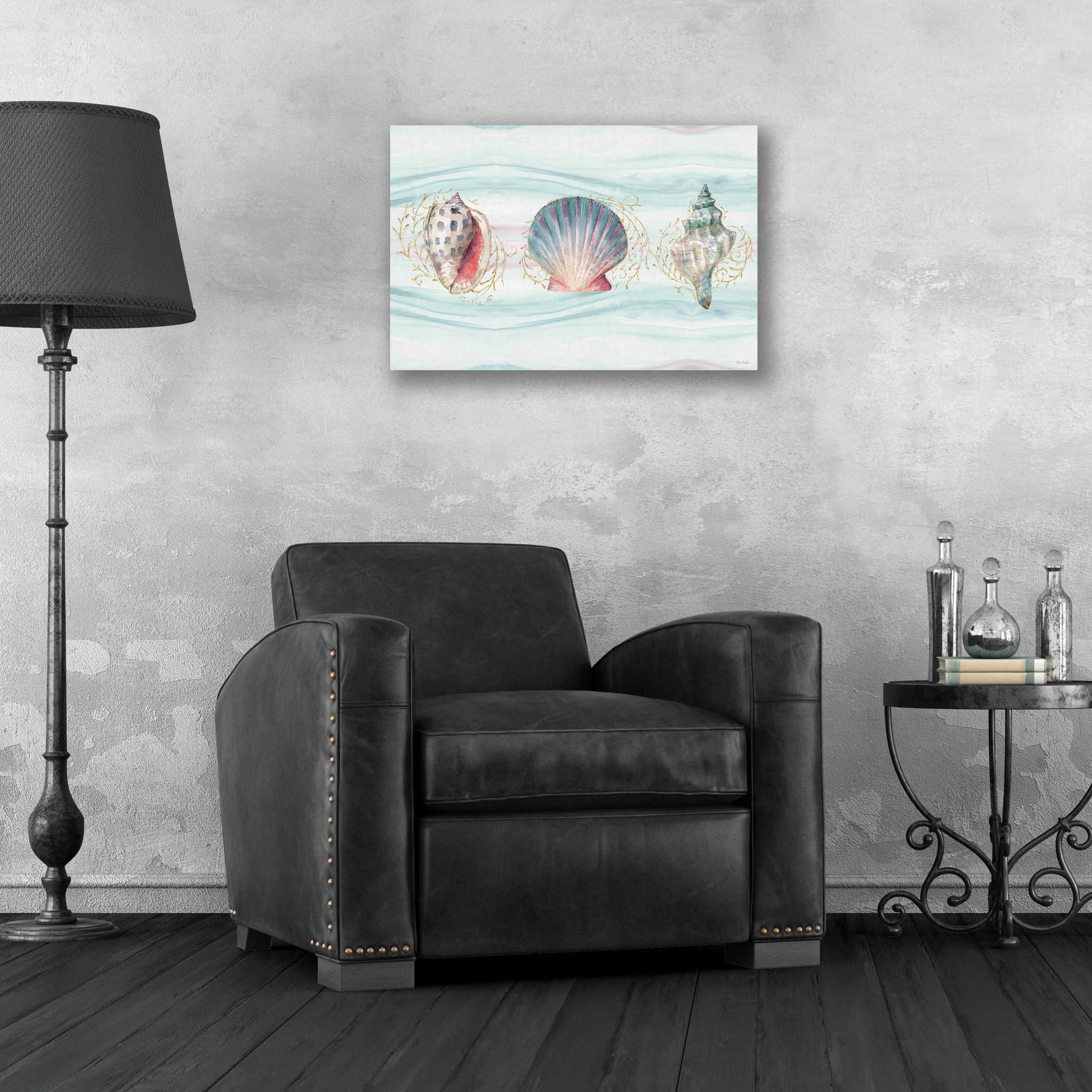 Epic Art 'Ocean Dream XIV' by Lisa Audit, Acrylic Glass Wall Art,24x16