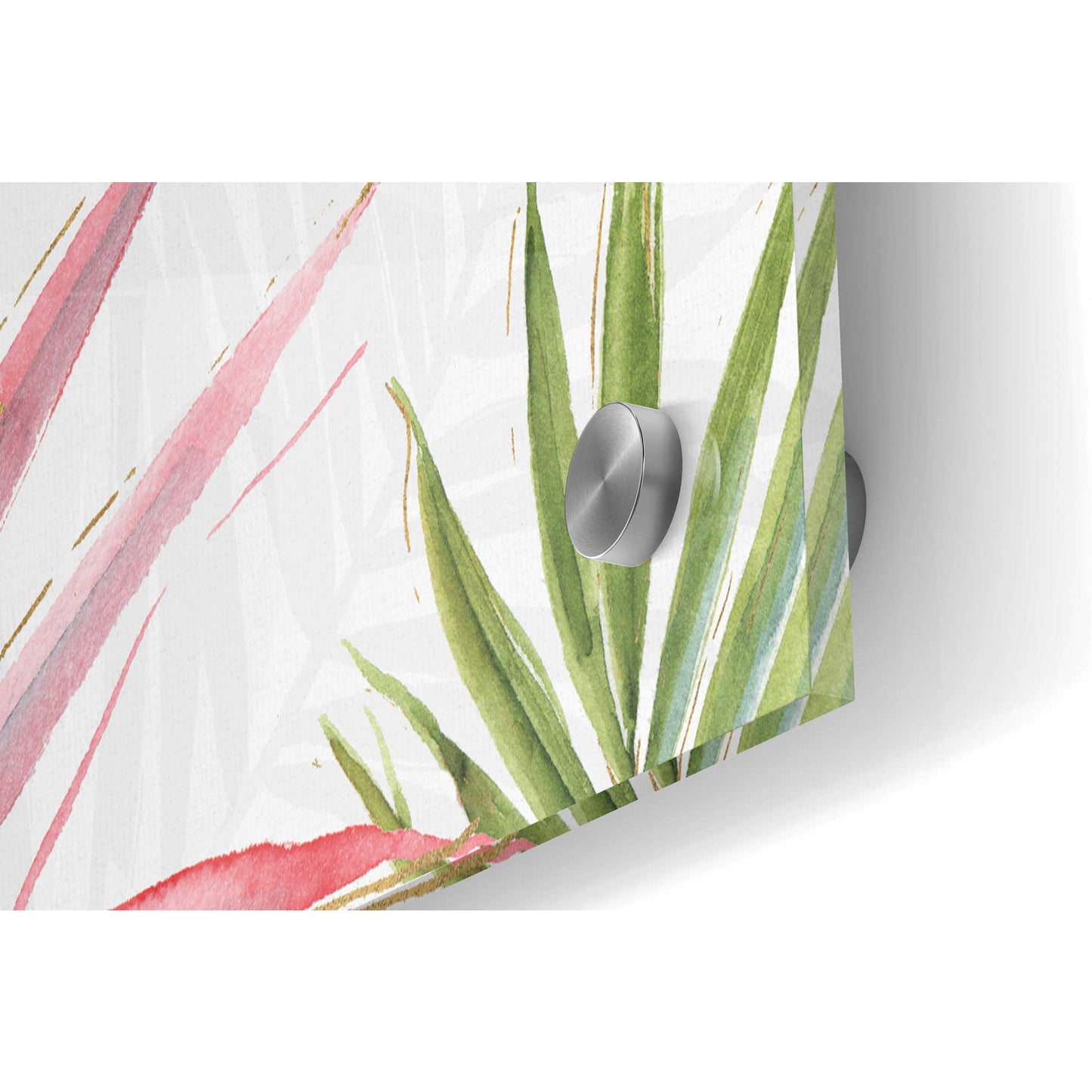 Epic Art 'Tropical Blush IV' by Lisa Audit, Acrylic Glass Wall Art,36x24