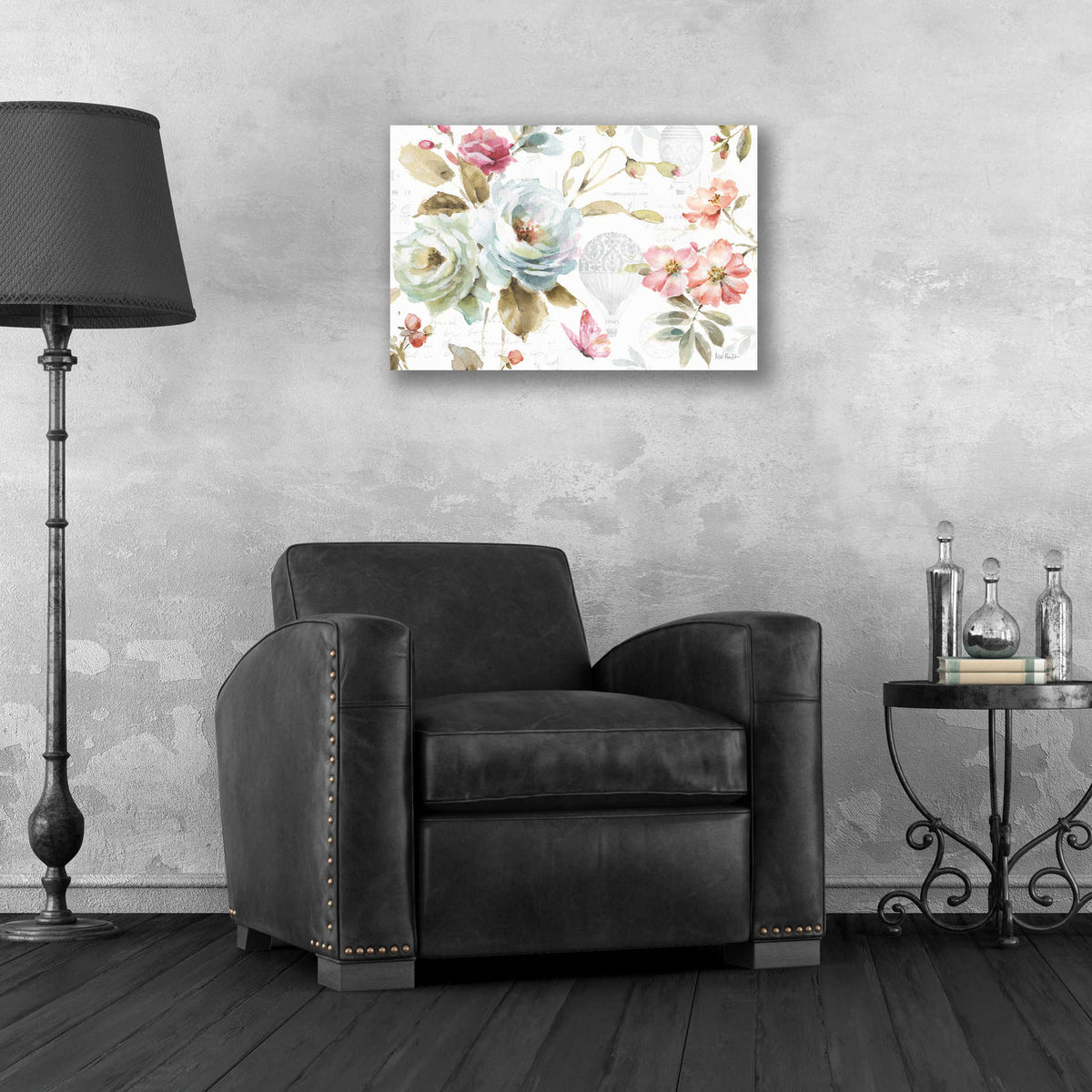Epic Art 'Beautiful Romance II' by Lisa Audit, Acrylic Glass Wall Art,24x16