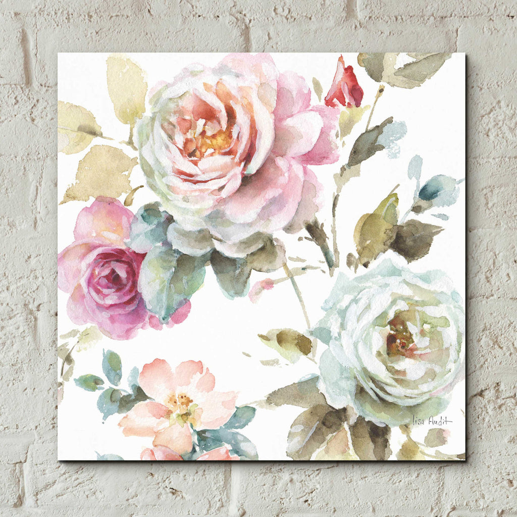 Epic Art 'Beautiful Romance V' by Lisa Audit, Acrylic Glass Wall Art,12x12