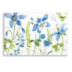 Epic Art 'Blue and Green Garden I' by Lisa Audit, Acrylic Glass Wall Art
