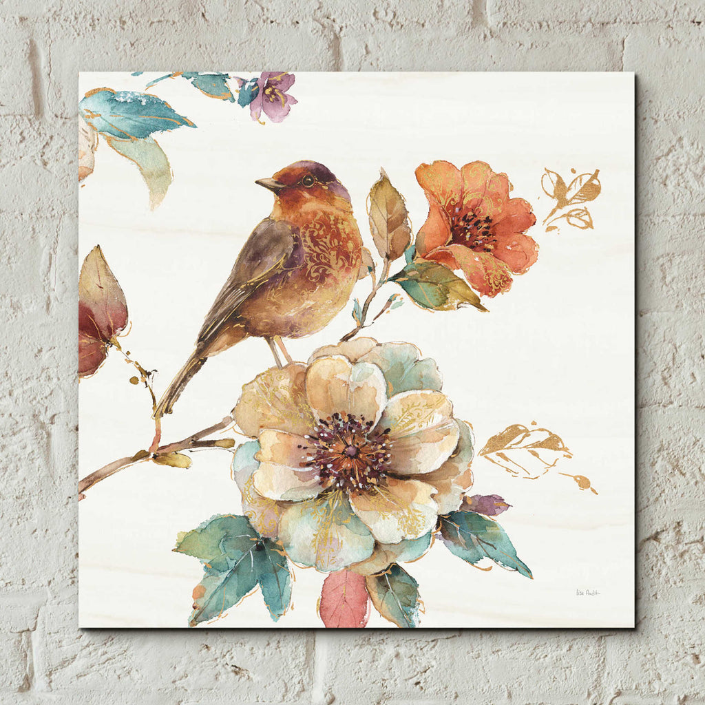 Epic Art 'Spiced Nature II Soft White' by Lisa Audit, Acrylic Glass Wall Art,12x12