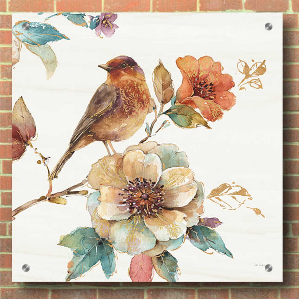 Epic Art 'Spiced Nature II Soft White' by Lisa Audit, Acrylic Glass Wall Art,36x36
