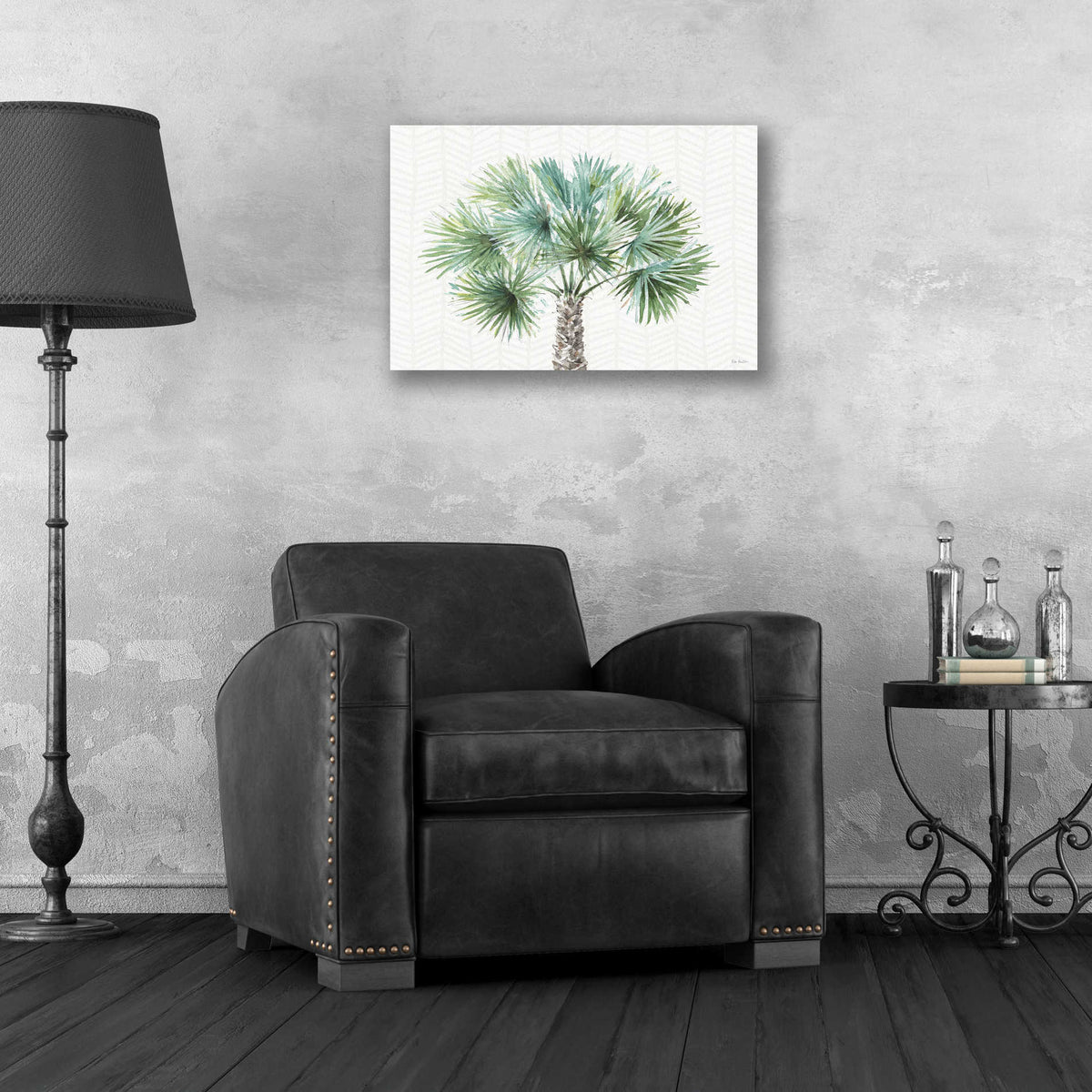 Epic Art 'Mixed Greens XIII' by Lisa Audit, Acrylic Glass Wall Art,24x16
