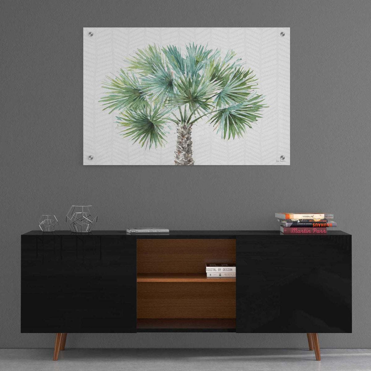 Epic Art 'Mixed Greens XIII' by Lisa Audit, Acrylic Glass Wall Art,36x24