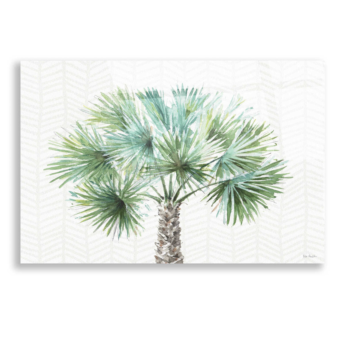 Epic Art 'Mixed Greens XIII' by Lisa Audit, Acrylic Glass Wall Art