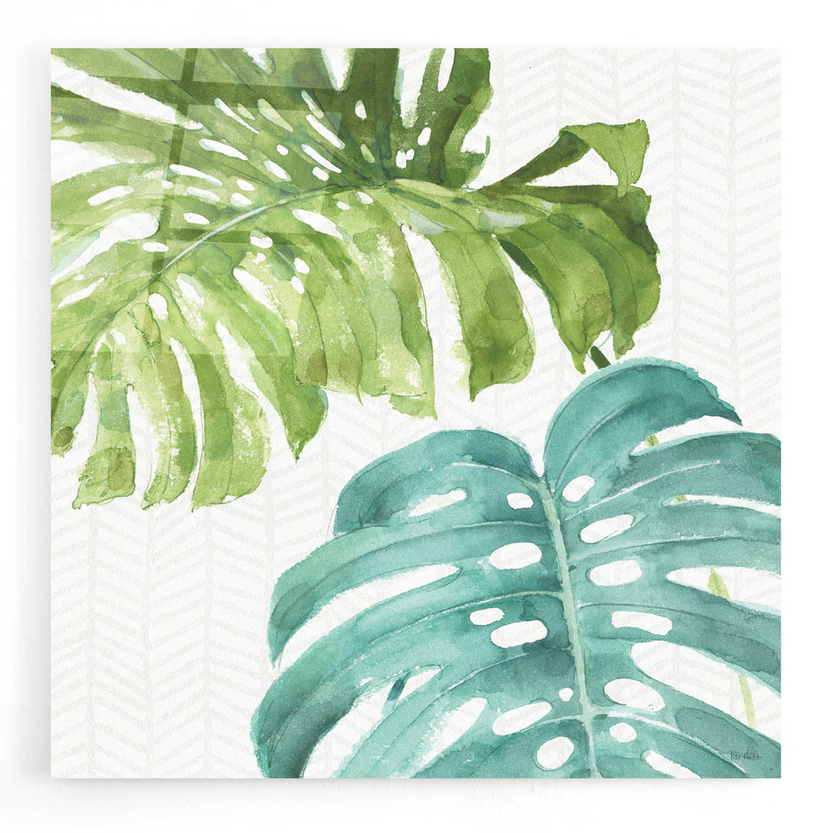 Epic Art 'Mixed Greens LXXVI' by Lisa Audit, Acrylic Glass Wall Art