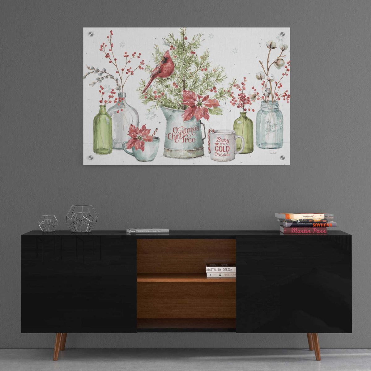Epic Art 'A Christmas Weekend I' by Lisa Audit, Acrylic Glass Wall Art,36x24