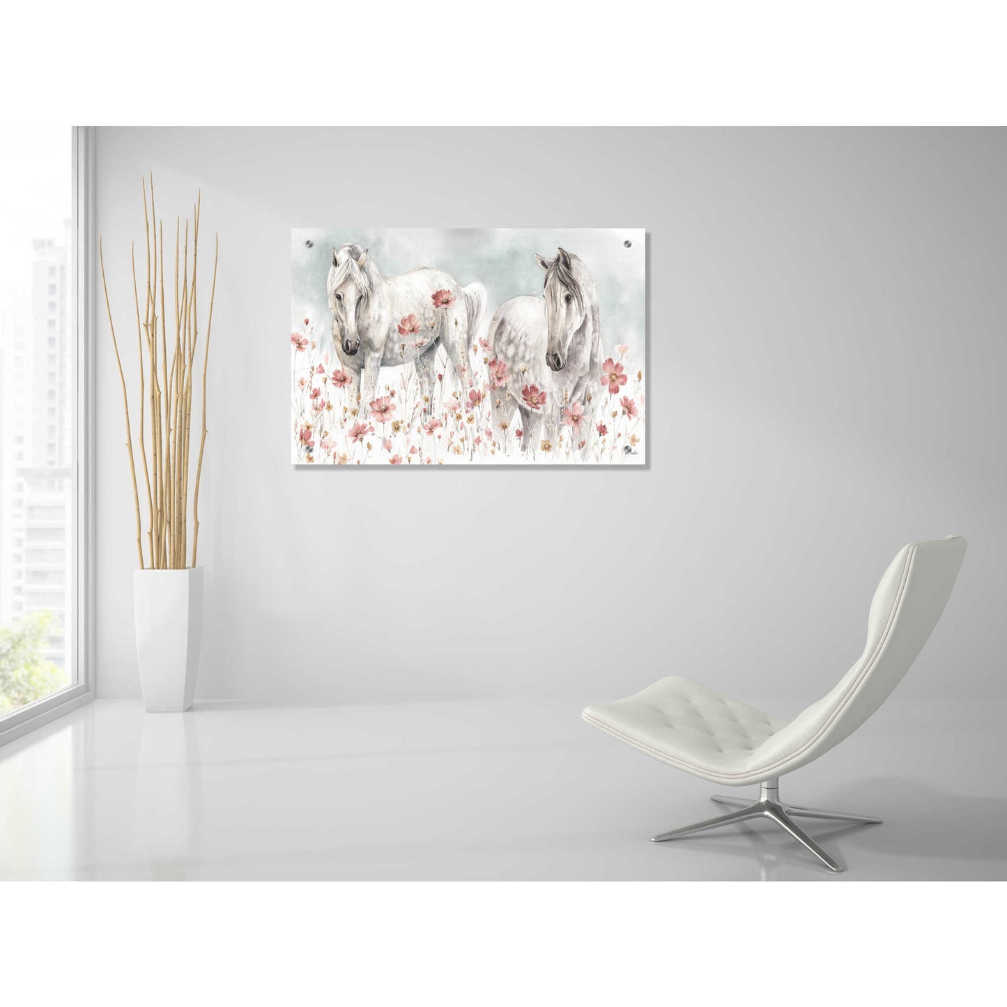 Epic Art 'Wild Horses III' by Lisa Audit, Acrylic Glass Wall Art,36x24