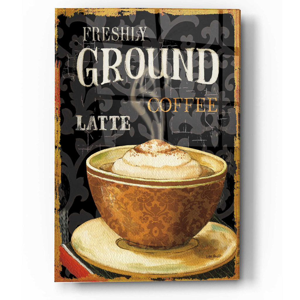 Epic Art 'Today s Coffee II' by Lisa Audit, Acrylic Glass Wall Art