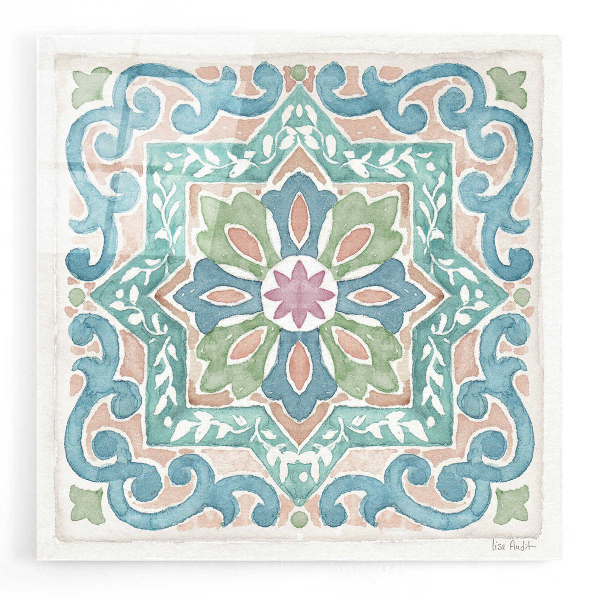 Epic Art 'Ocean Dream IX' by Lisa Audit, Acrylic Glass Wall Art
