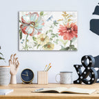 Epic Art 'Spring Meadow II' by Lisa Audit, Acrylic Glass Wall Art,16x12