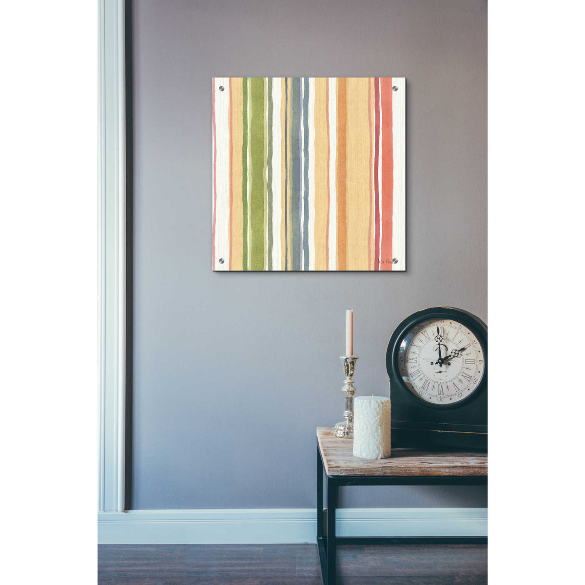 Epic Art 'Time to Share Pattern VIII' by Lisa Audit, Acrylic Glass Wall Art,24x24