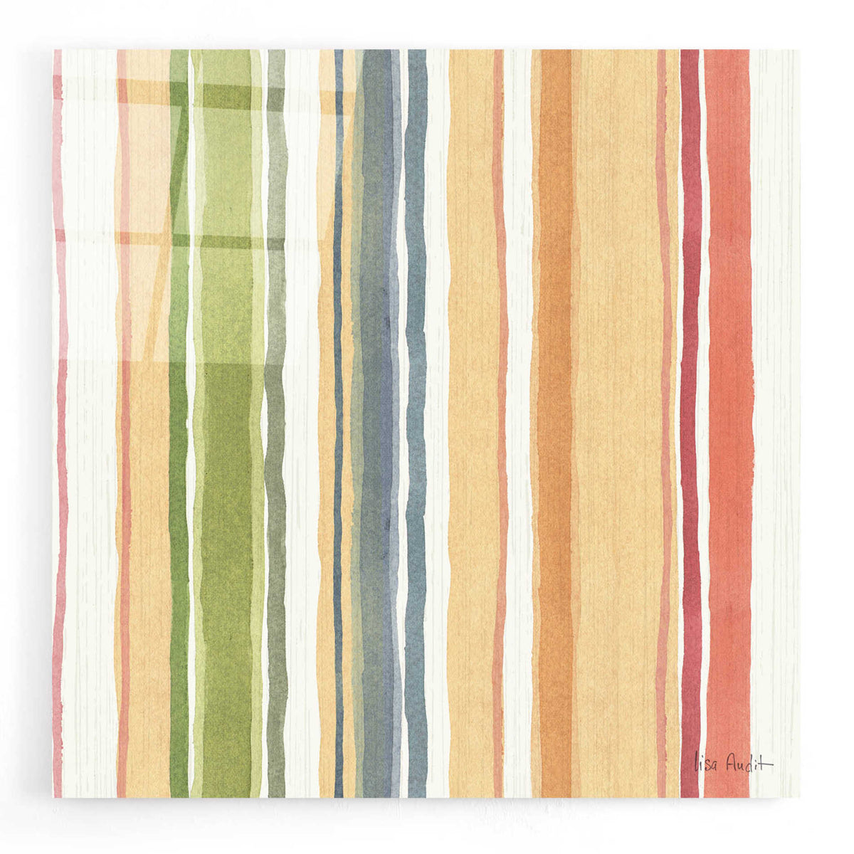 Epic Art 'Time to Share Pattern VIII' by Lisa Audit, Acrylic Glass Wall Art