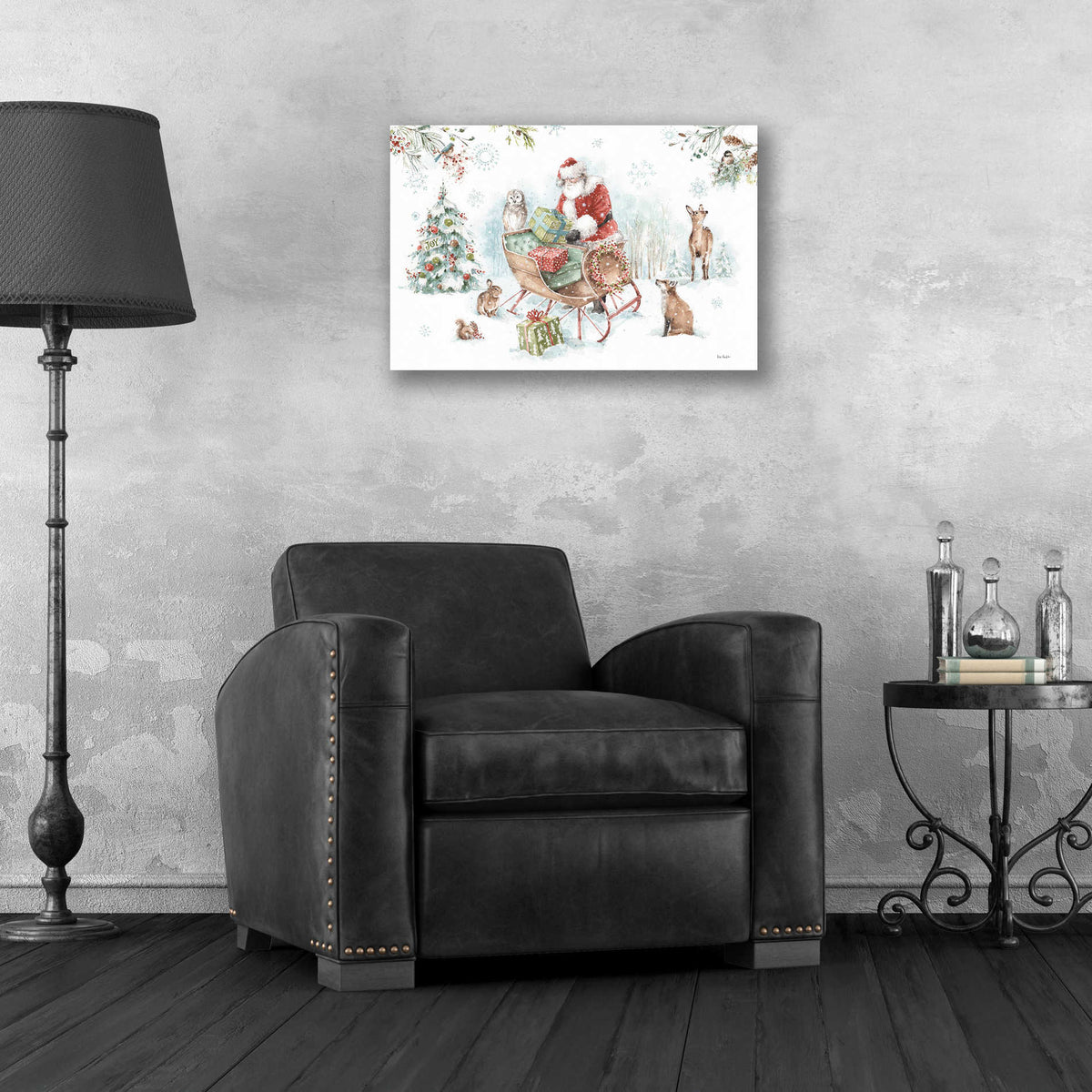 Epic Art 'Magical Holidays I' by Lisa Audit, Acrylic Glass Wall Art,24x16