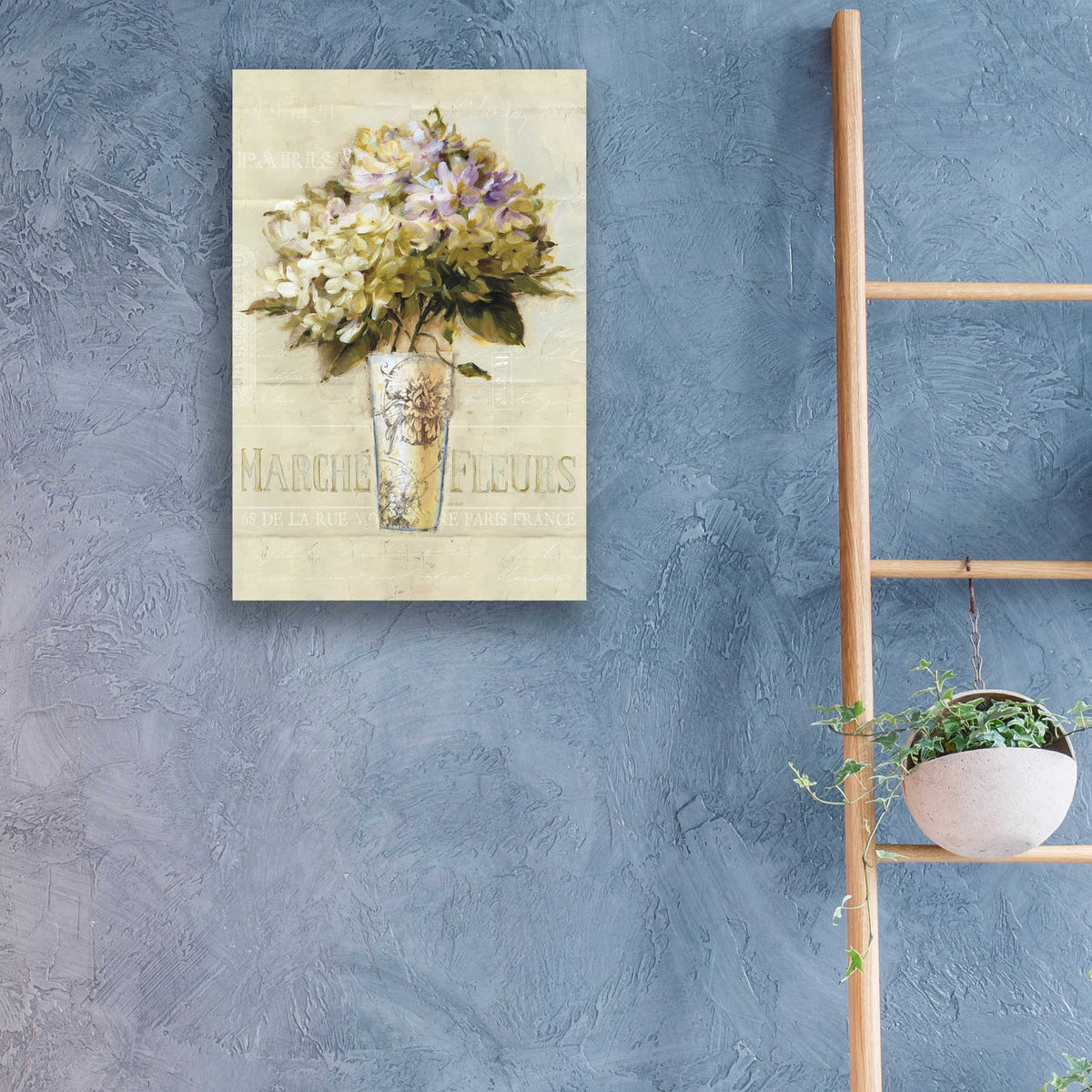 Epic Art 'Marche de Fleurs Bouquet' by Lisa Audit, Acrylic Glass Wall Art,16x24