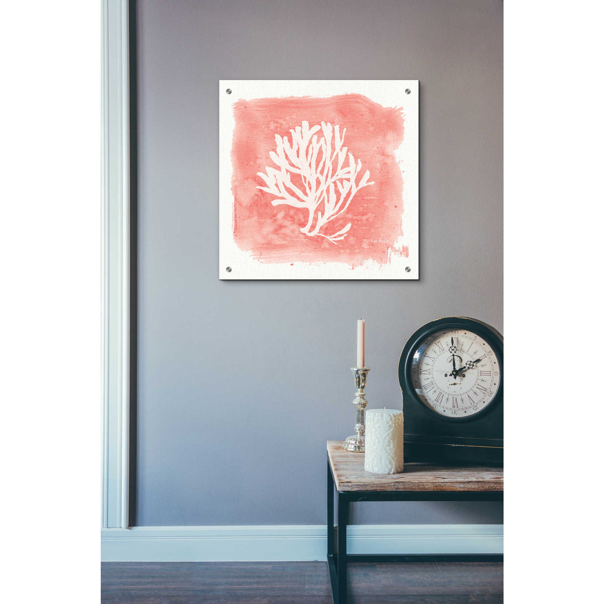 Epic Art 'Water Coral Cove III' by Lisa Audit, Acrylic Glass Wall Art,24x24
