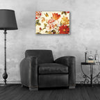 Epic Art 'Poesie Florale III' by Lisa Audit, Acrylic Glass Wall Art,24x16