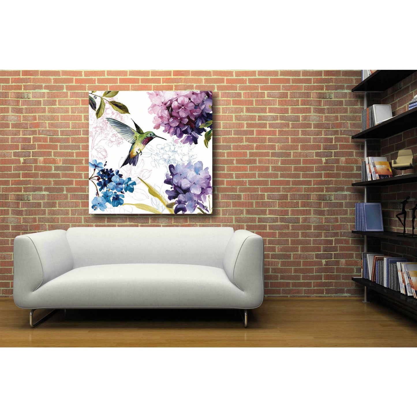 Epic Art 'Spring Nectar Square II' by Lisa Audit, Acrylic Glass Wall Art,36x36