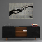 Epic Art 'Adam Eve' by Loui Jover Acrylic Glass Wall Art,36x24
