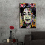 Epic Art 'Big K' by Loui Jover Acrylic Glass Wall Art,16x24