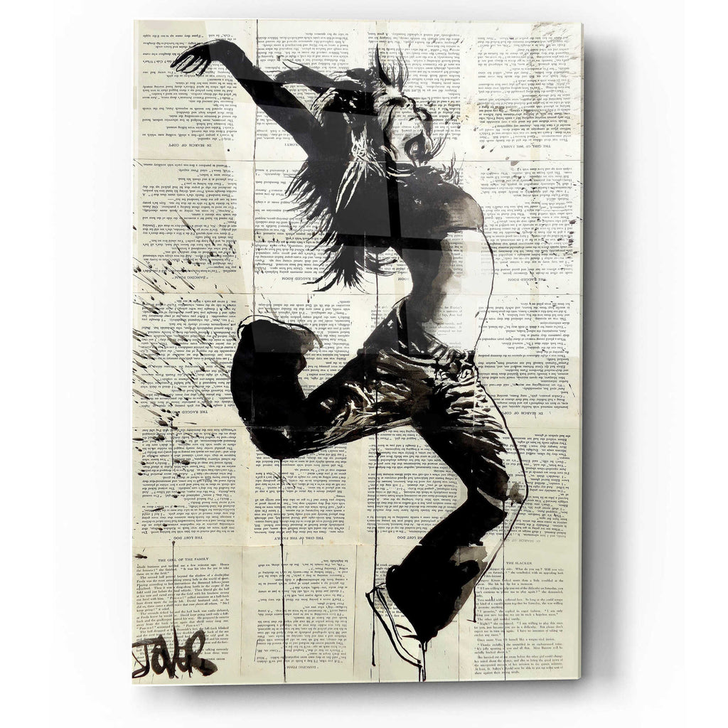Epic Art 'Energy' by Loui Jover Acrylic Glass Wall Art