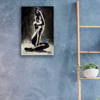 Epic Art 'Verity And Hope' by Loui Jover Acrylic Glass Wall Art,16x24