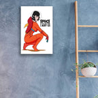 Epic Art 'Bettie Astronaut 2' by Craig Snodgrass, Acrylic Glass Wall Art,16x24