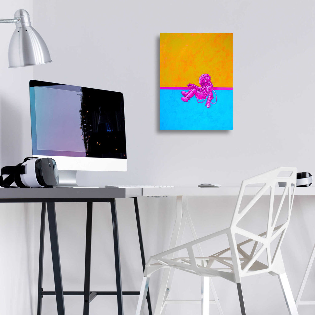 Epic Art 'Hallo Spaceboy I' by Craig Snodgrass, Acrylic Glass Wall Art,12x16