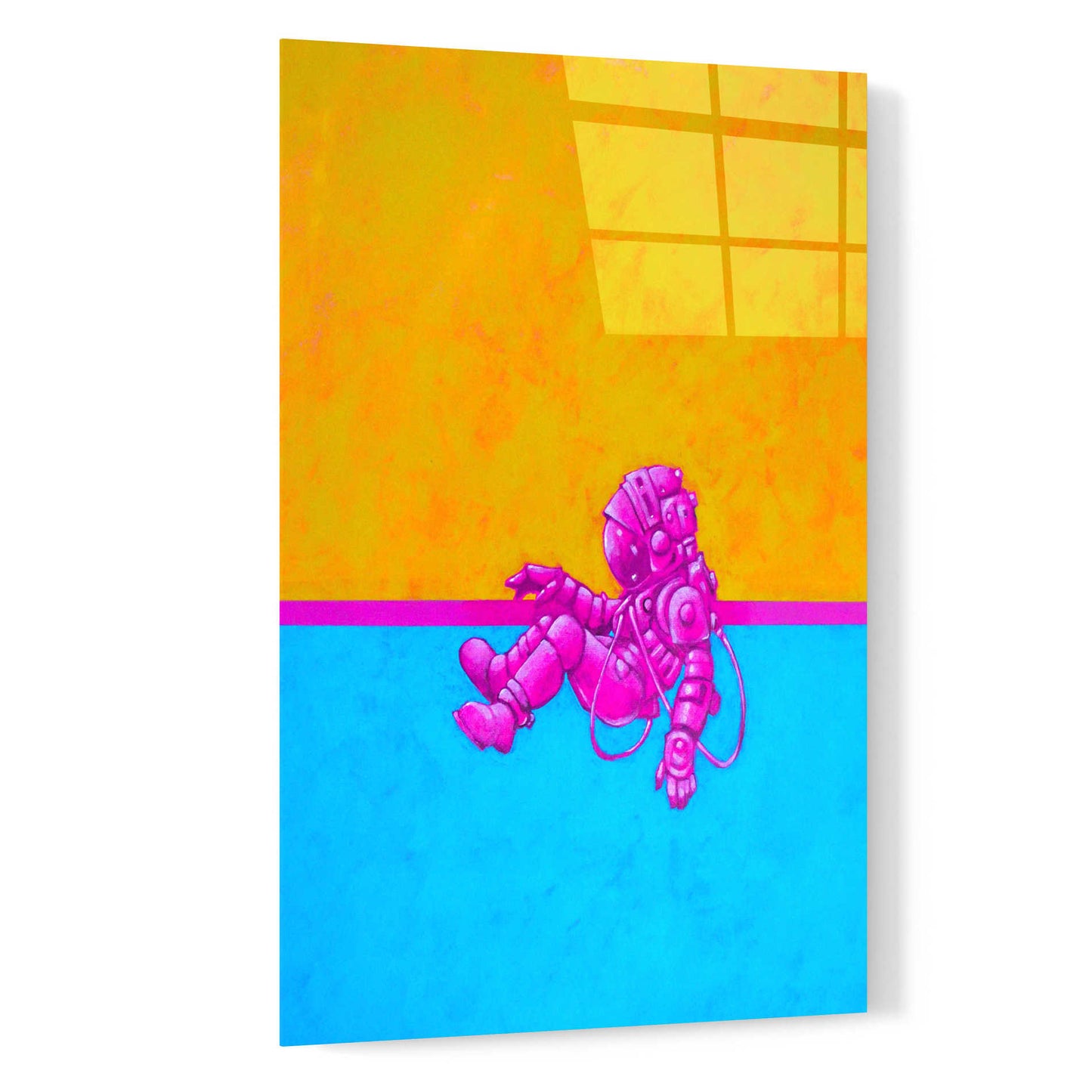 Epic Art 'Hallo Spaceboy I' by Craig Snodgrass, Acrylic Glass Wall Art,16x24